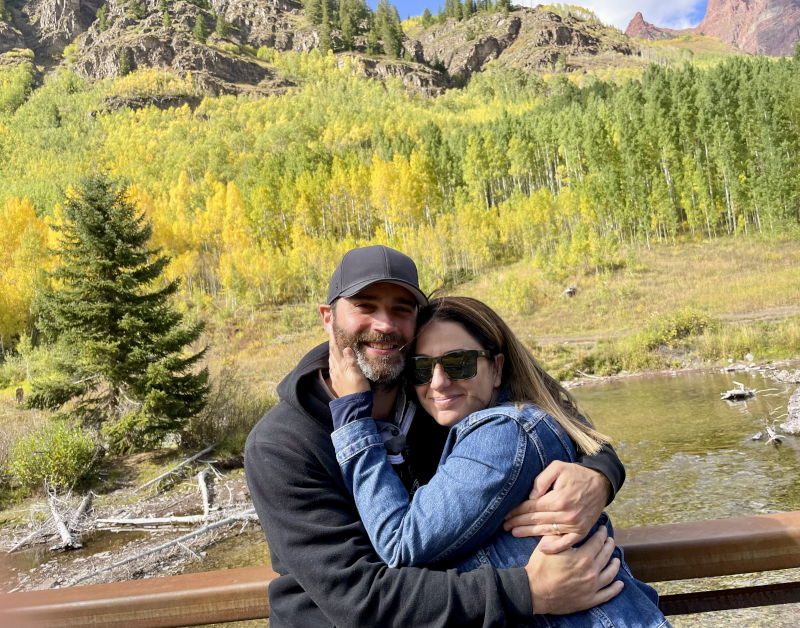 Jenny and Steve in Colorado