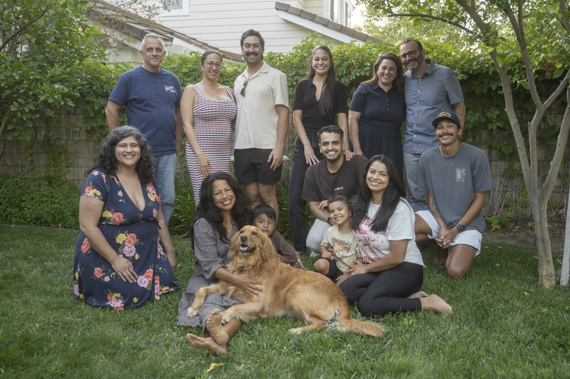 Family Get Together in California