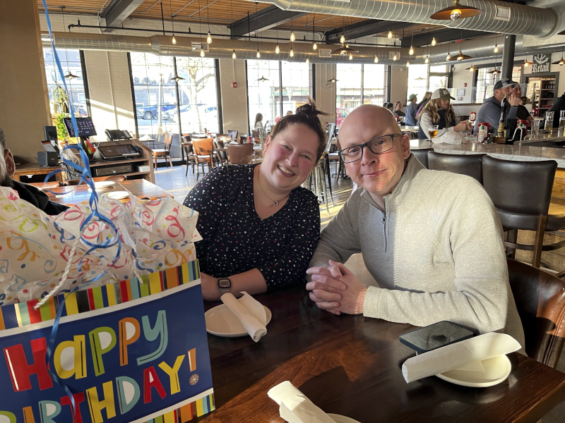 Celebrating David's Birthday