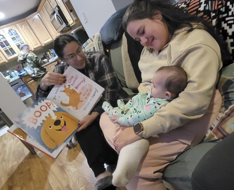 Janyce Spending Quality Time with Our Niece