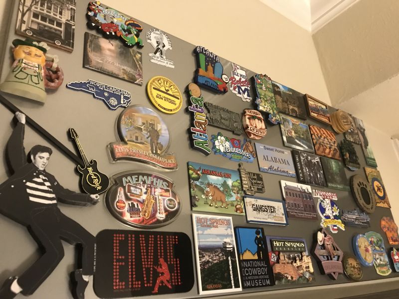The Magnets We Have Collected on Our Travels