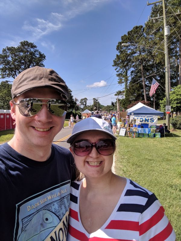 Enjoying a Summer Day at the Stawberry Festival