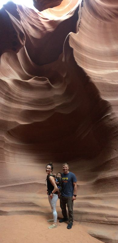 Family Trip to Antelope Canyon