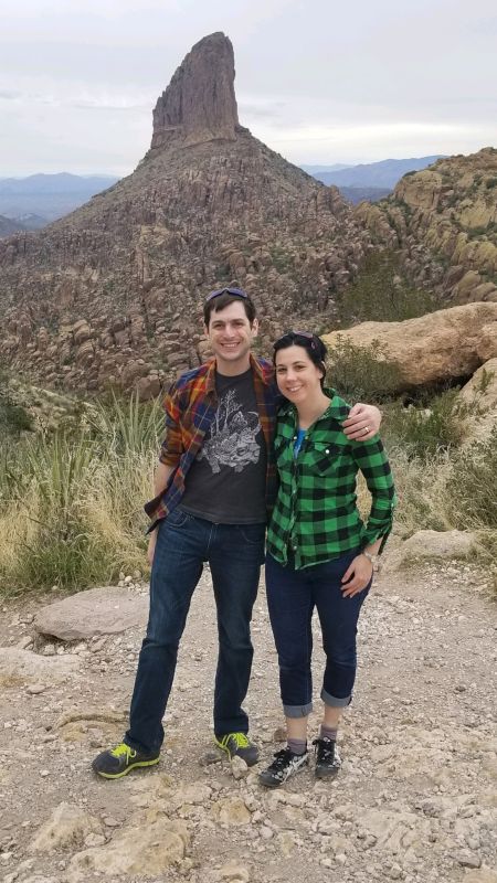 Hiking to Weaver's Needle in Arizona
