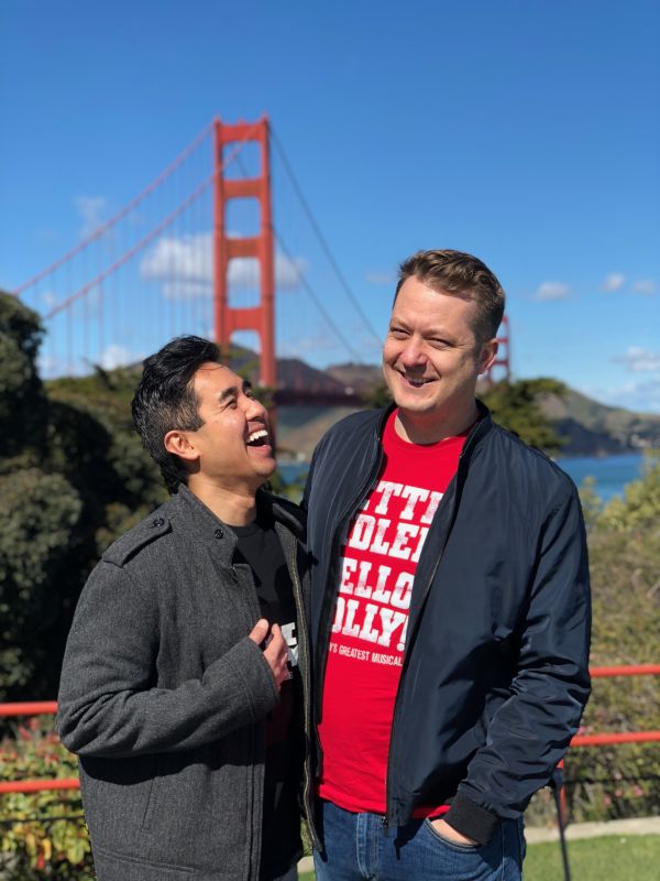 Laughing in San Francisco