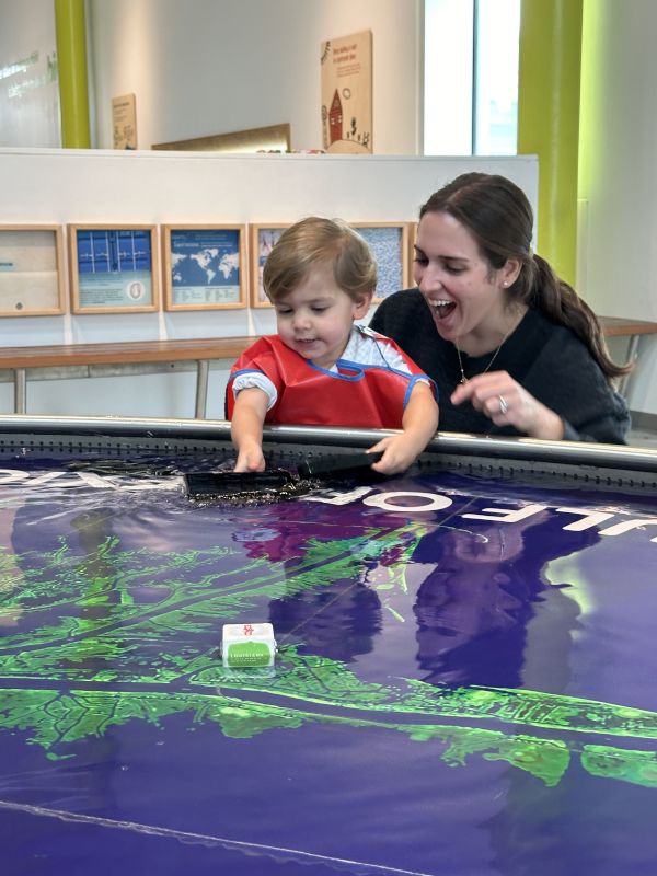 Learning About Rivers at the Children's Museum