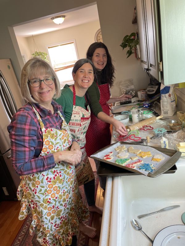 Baking Christmas Cookies