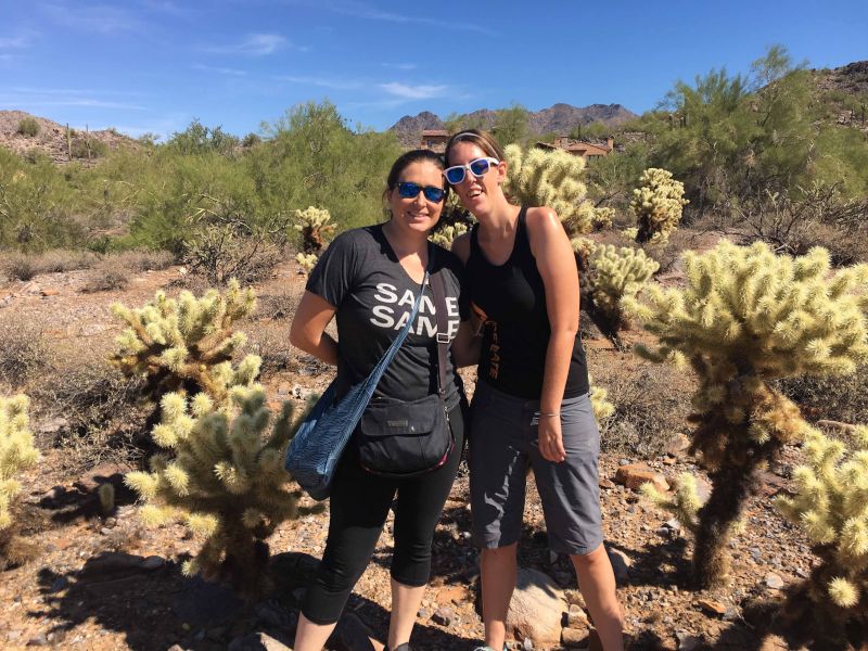 We Love Exploring the Desert Together