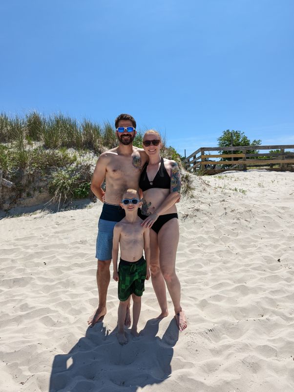 A Day at the Beach With Our Nephew